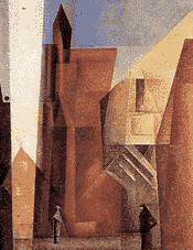"Arch Tower" - Feininger
